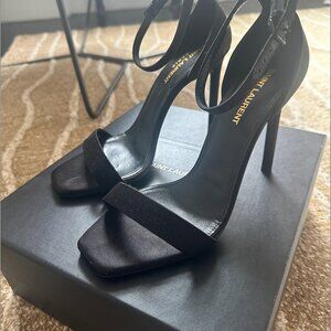 Saint Laurent Amber Heels Size 38.5 WORN ONCE
